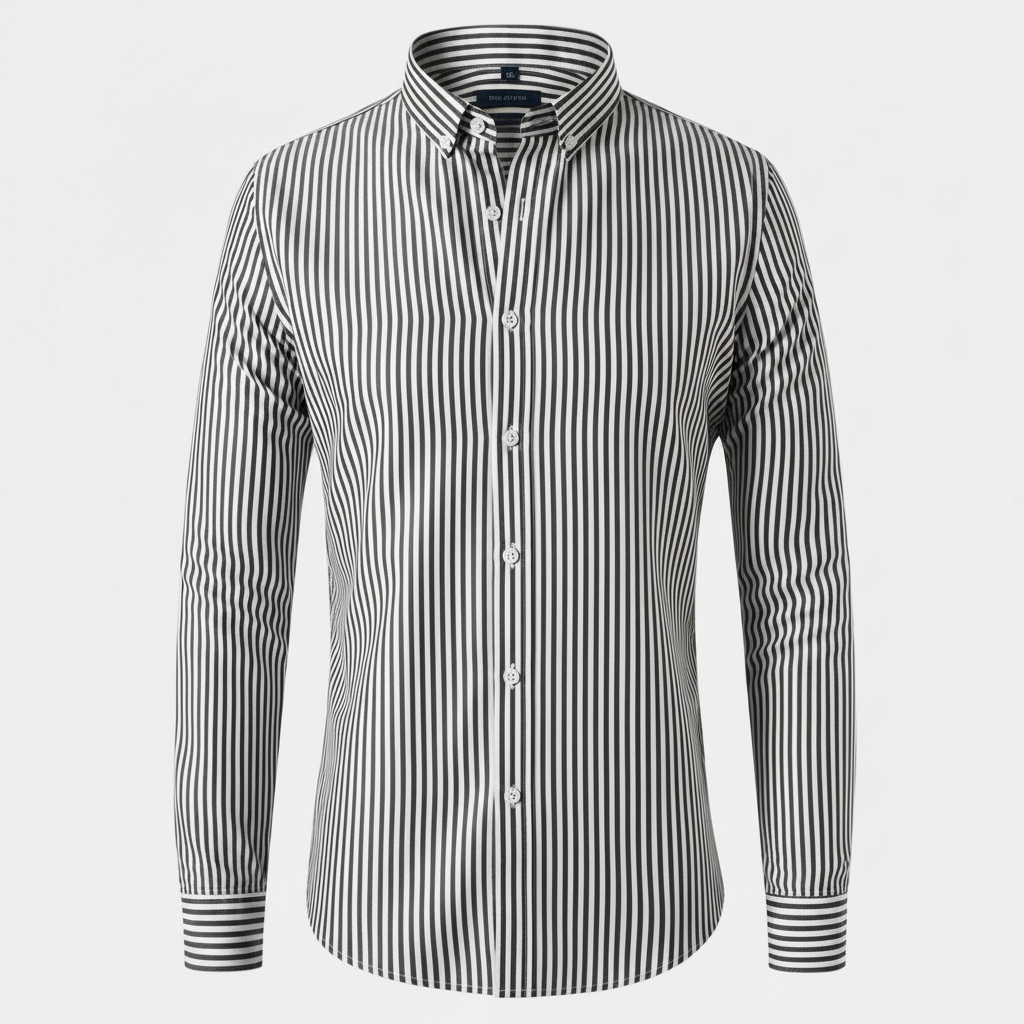 Antonio Gestreiftes Herrenhemd | Herren Hemden Langarm Sommer 6