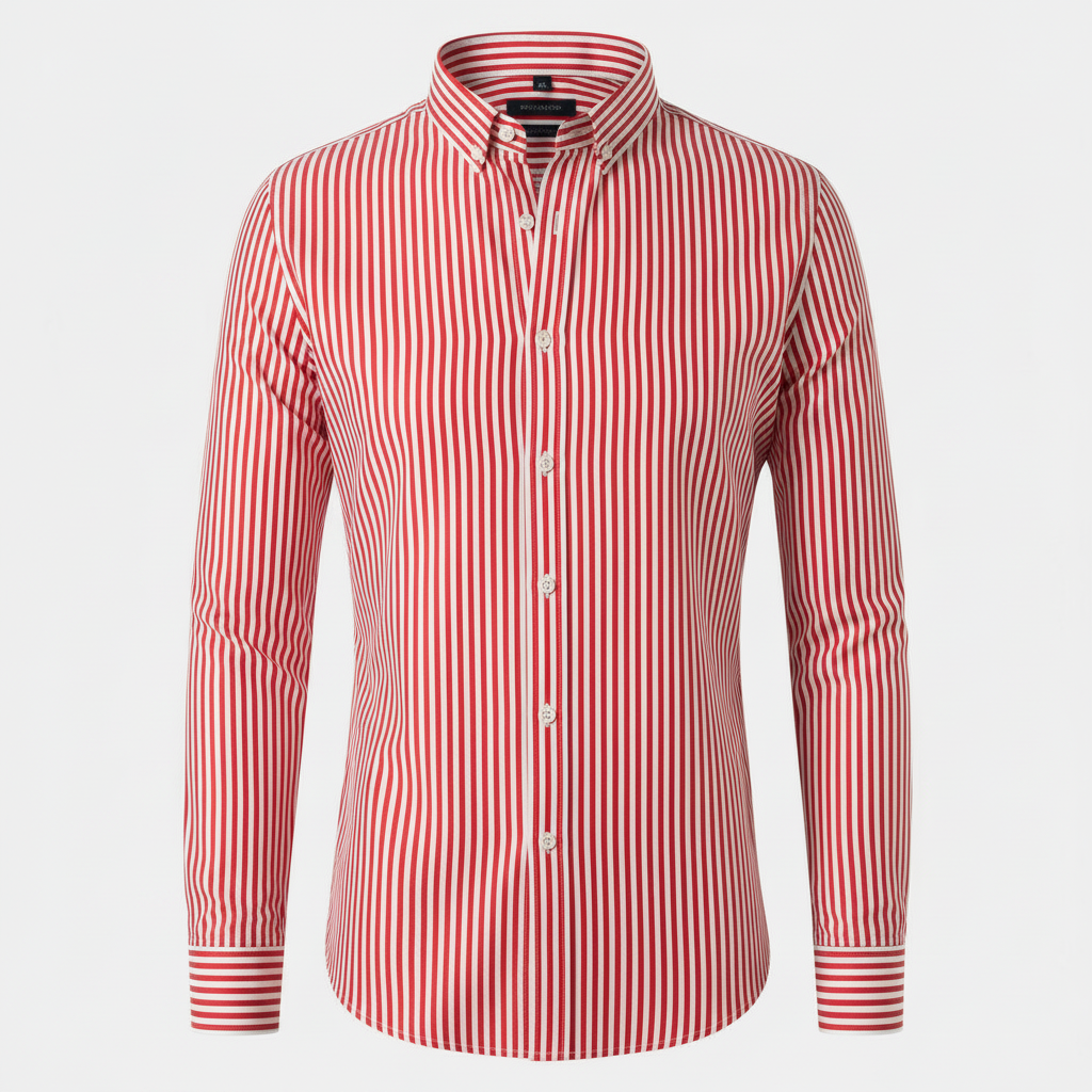 Antonio Gestreiftes Herrenhemd | Herren Hemden Langarm Sommer 8