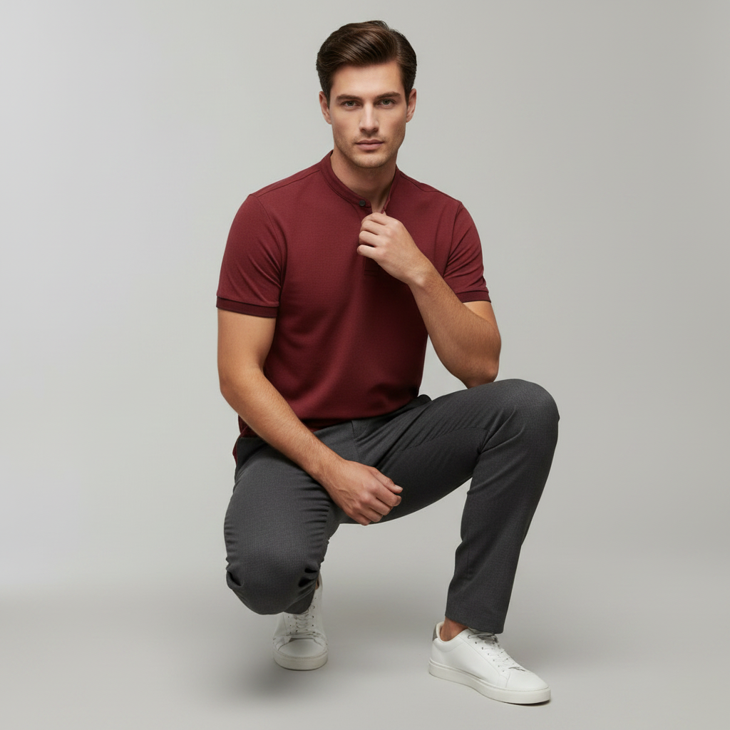 Elegantes Herren Poloshirt | Klassischer Stil für Jeden Anlass