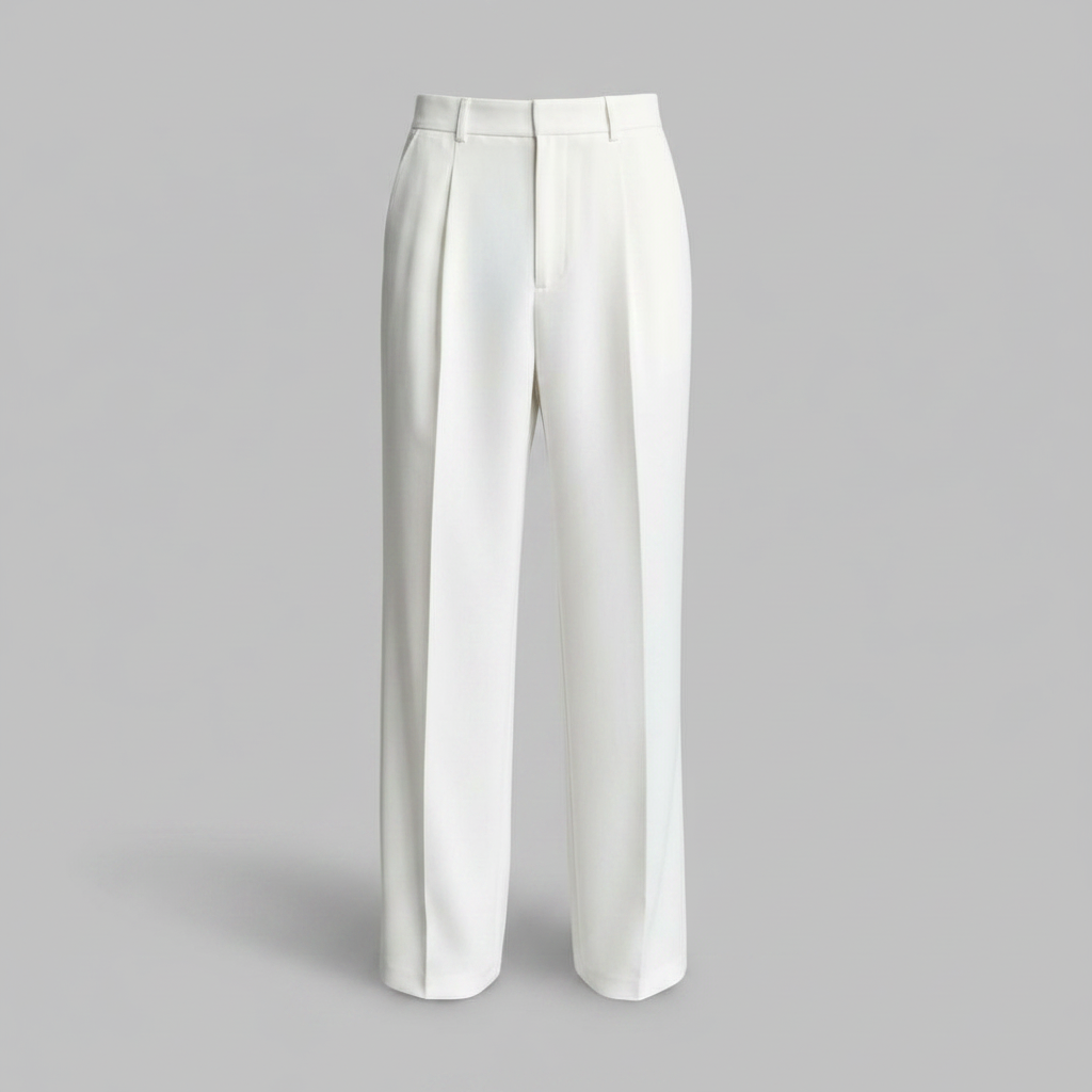 Herren-Plisseehose | Formelle Bundfaltenhose für Herren 0