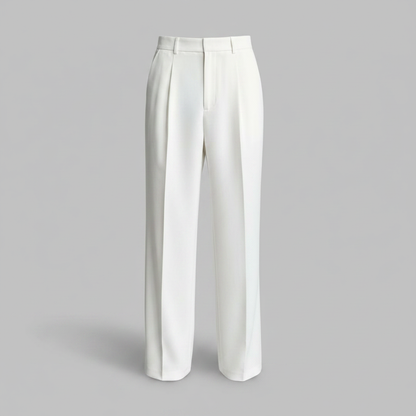 Herren-Plisseehose | Formelle Bundfaltenhose für Herren 0