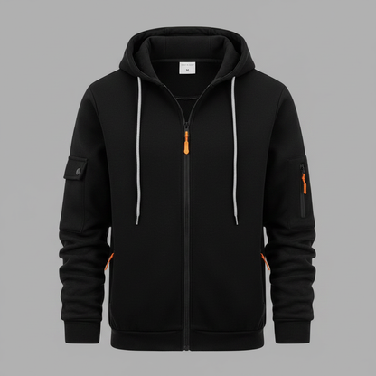 Utility-Hoodie Herren | Sweatshirt mit Reißverschluss 7